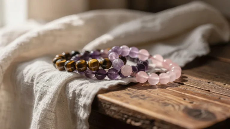 Bracelet en pierre naturelle : signification et choix du poignet